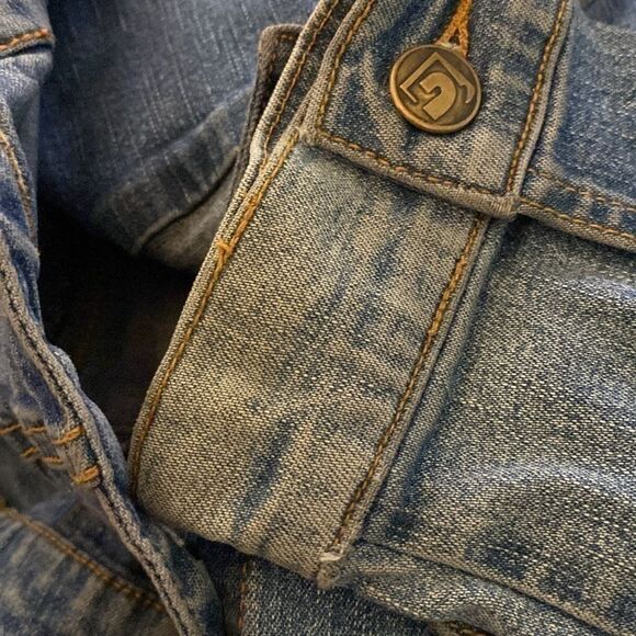 Vintage Y2K Glassons Jean Jacket Denim Indigo 8 - Picture 4 of 5
